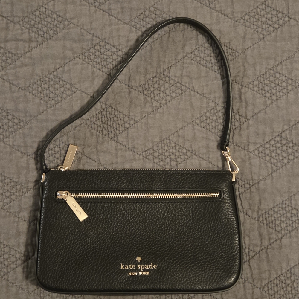 Kate Spade Black Wristlet bag